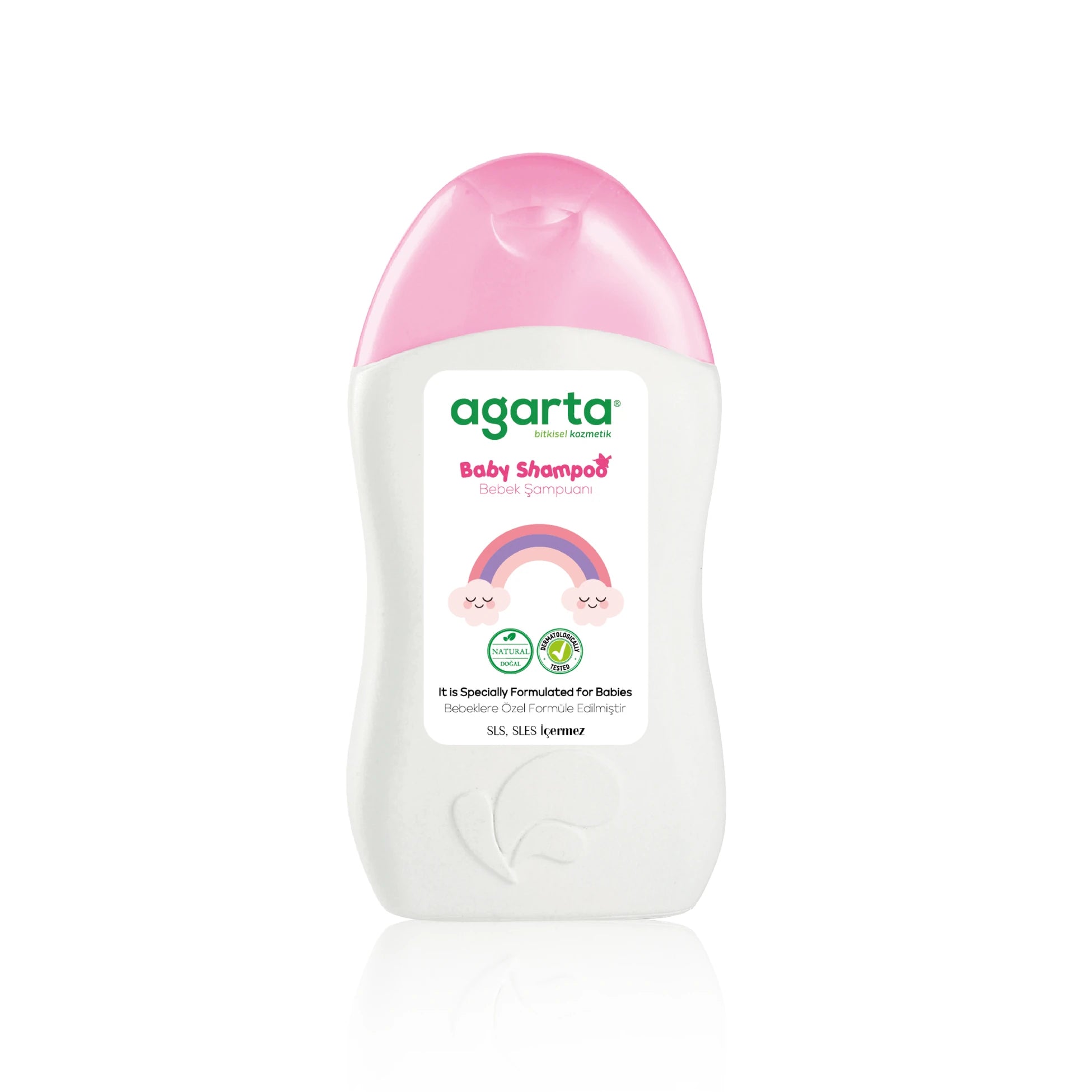 Agarta Doğal Kız Bebek Şampuanı Saç ve Vücut 400 ml