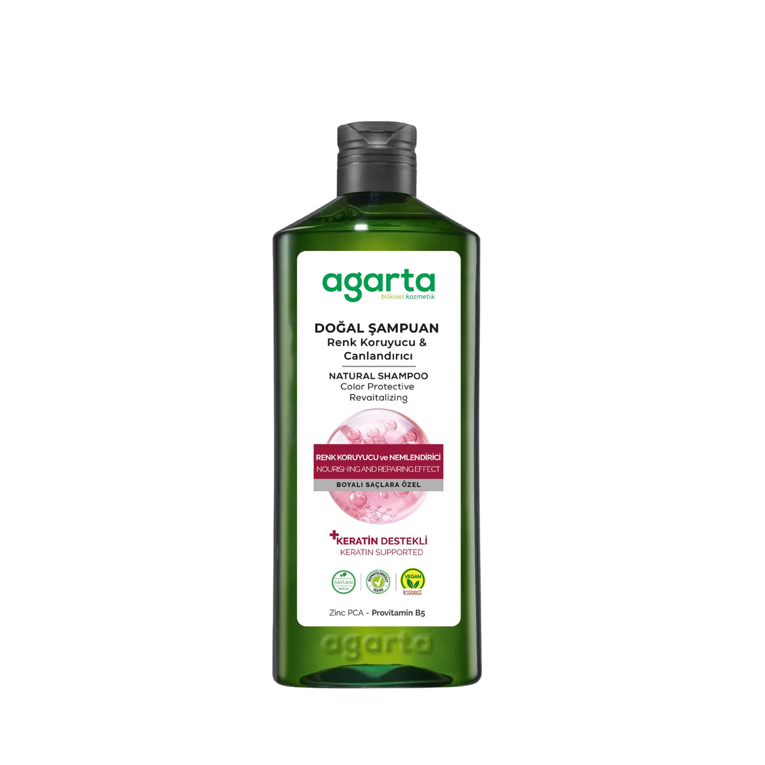 Agarta Doğal Saçlar Renk Koruyucu ve Canlandırıcı Şampuan 400 ml