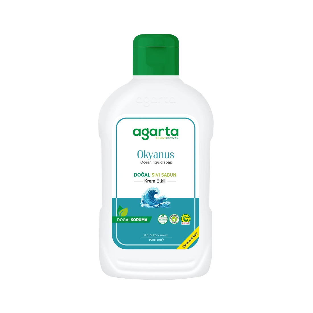Agarta Doğal Okyanus Sıvı Sabun 1500 ml