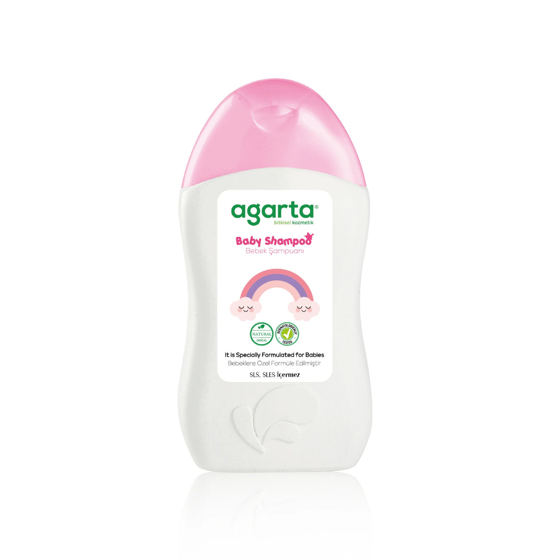 Agarta Doğal Kız Bebek Şampuanı Saç ve Vücut 400 ml