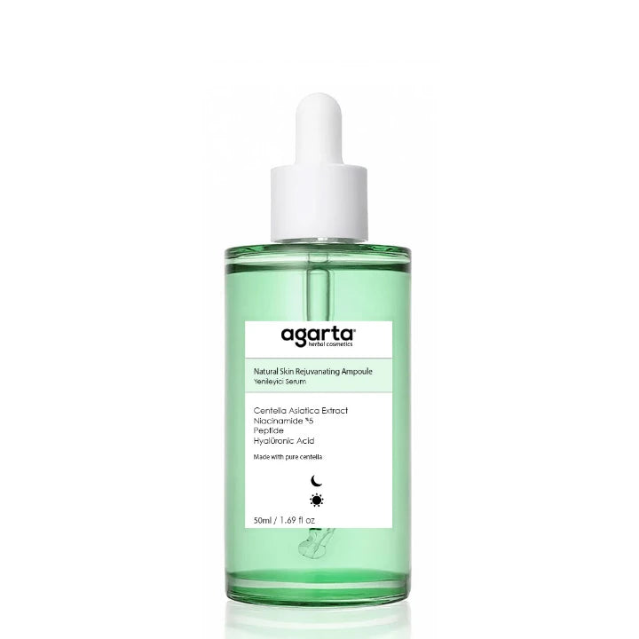Centella asiatica (Gotu Kola) Niacinamide ve Peptit İçeren Hücre Yenileyici Ampul Serum