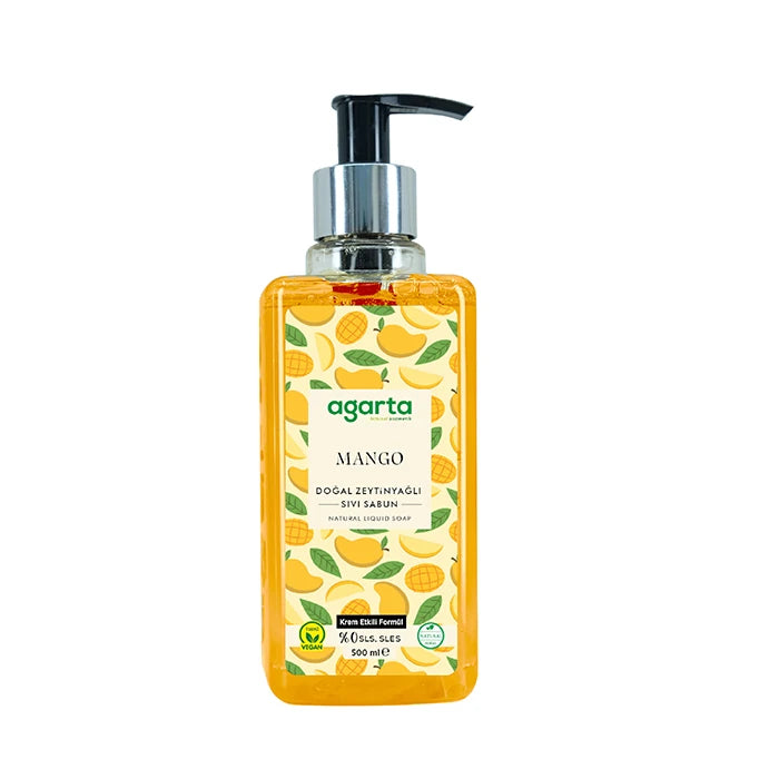 Agarta Doğal Mango Sıvı Sabun 500 ml