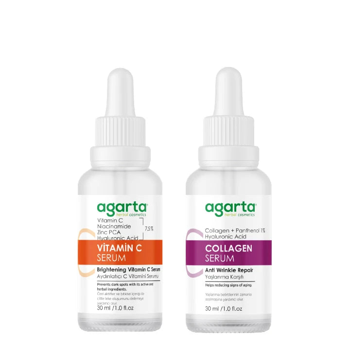 C Vitamini Ve Collagen Serum Bakım Seti