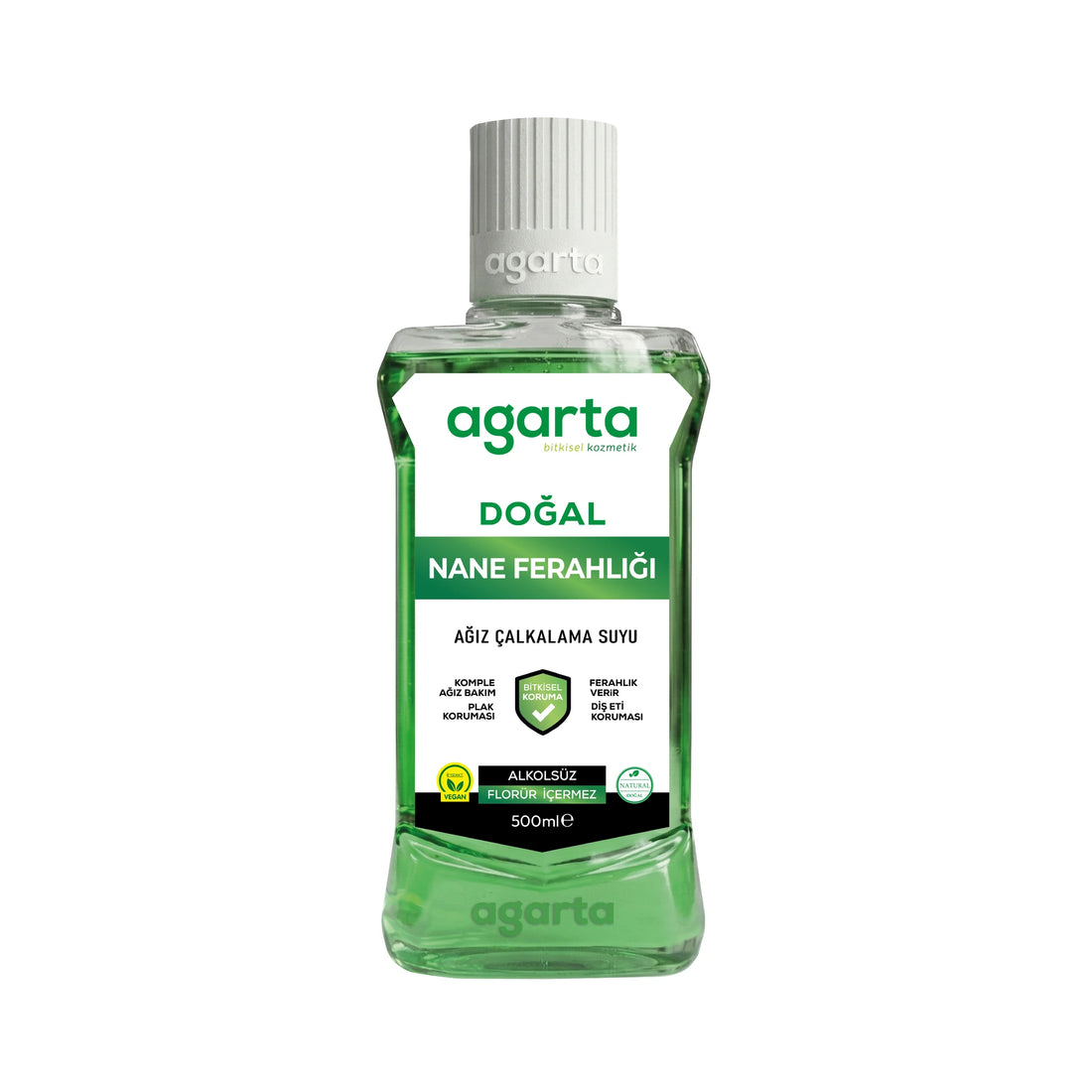 Agarta Ağız Bakım Suyu Ferah Nefes Alkolsüz 500 Ml