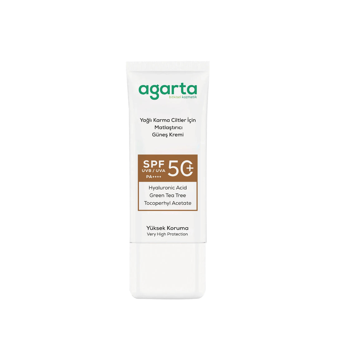 Matlaştırıcı Parlama Karşıtı Spf+50 Güneş Kremi 50 Ml