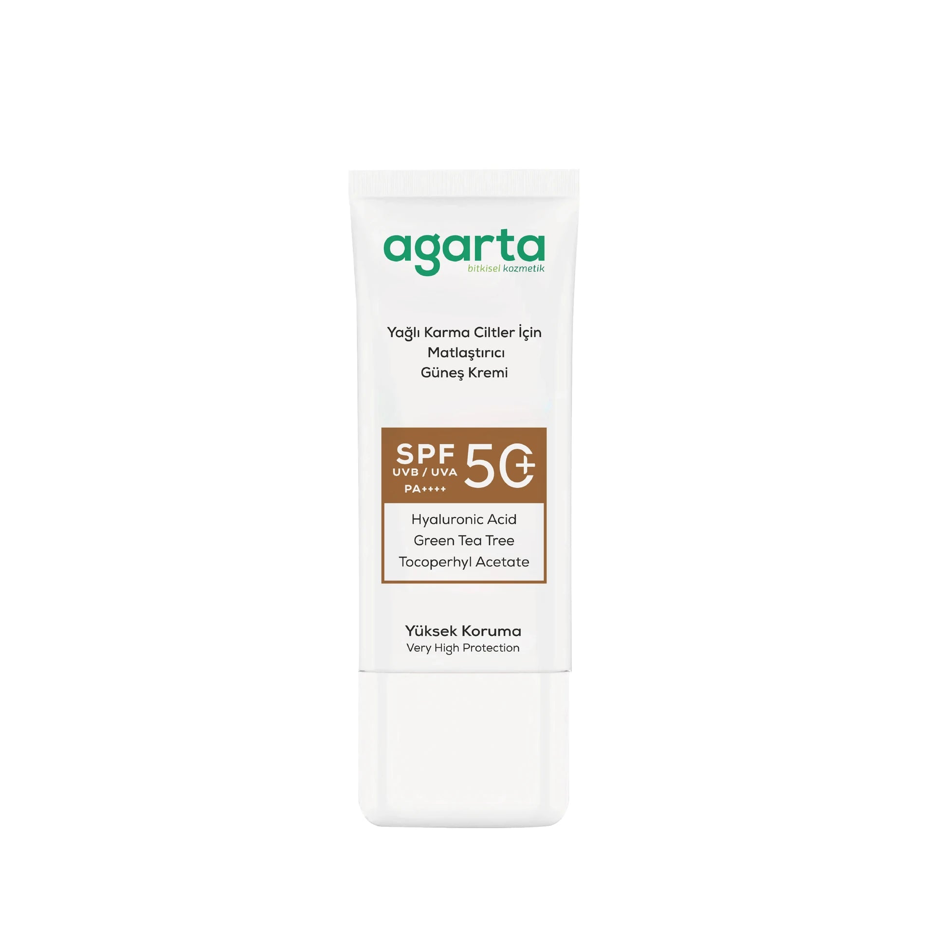 Matlaştırıcı Parlama Karşıtı Spf+50 Güneş Kremi 50 Ml