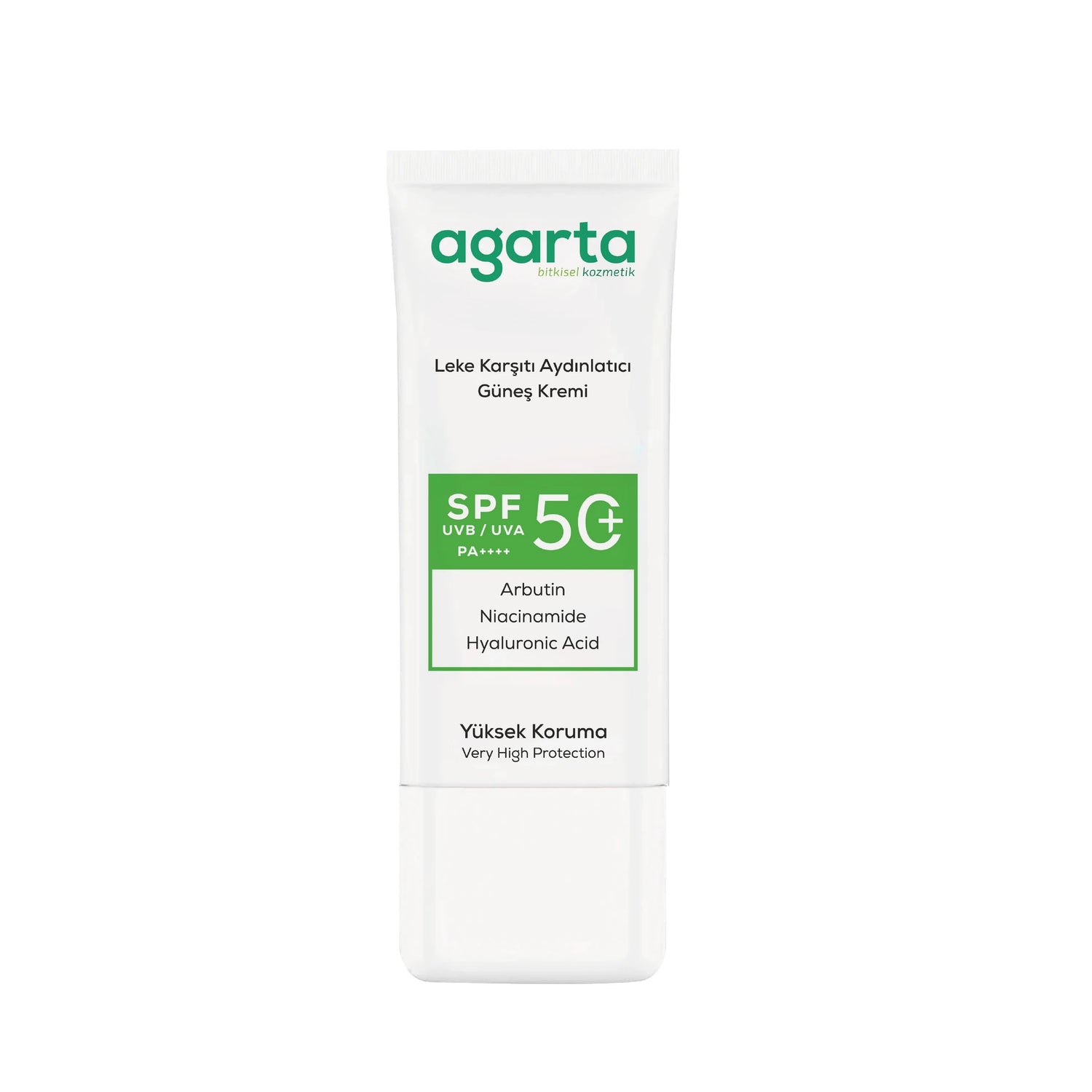 Leke Karşıtı Aydınlatıcı Spf+50 Yüz Güneş Kremi 50 Ml